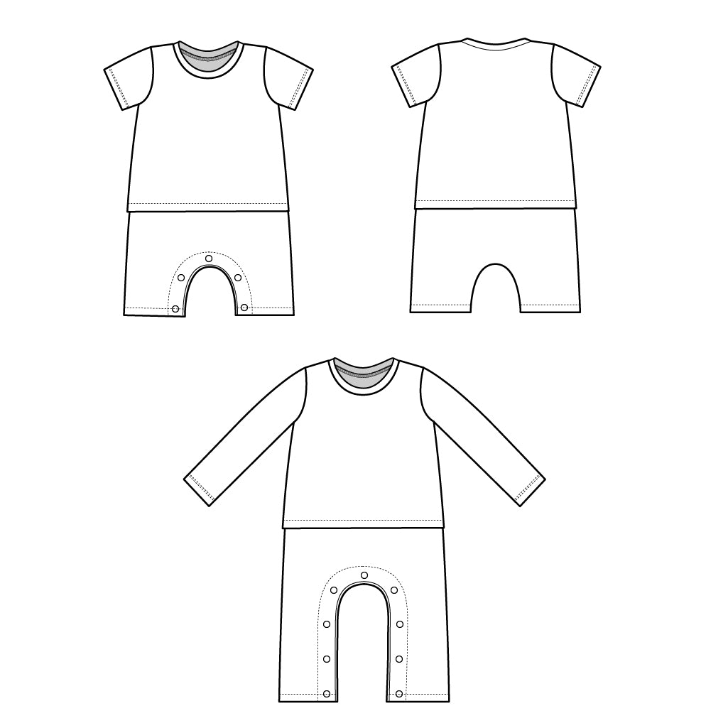 t-shirt one-piece : 118