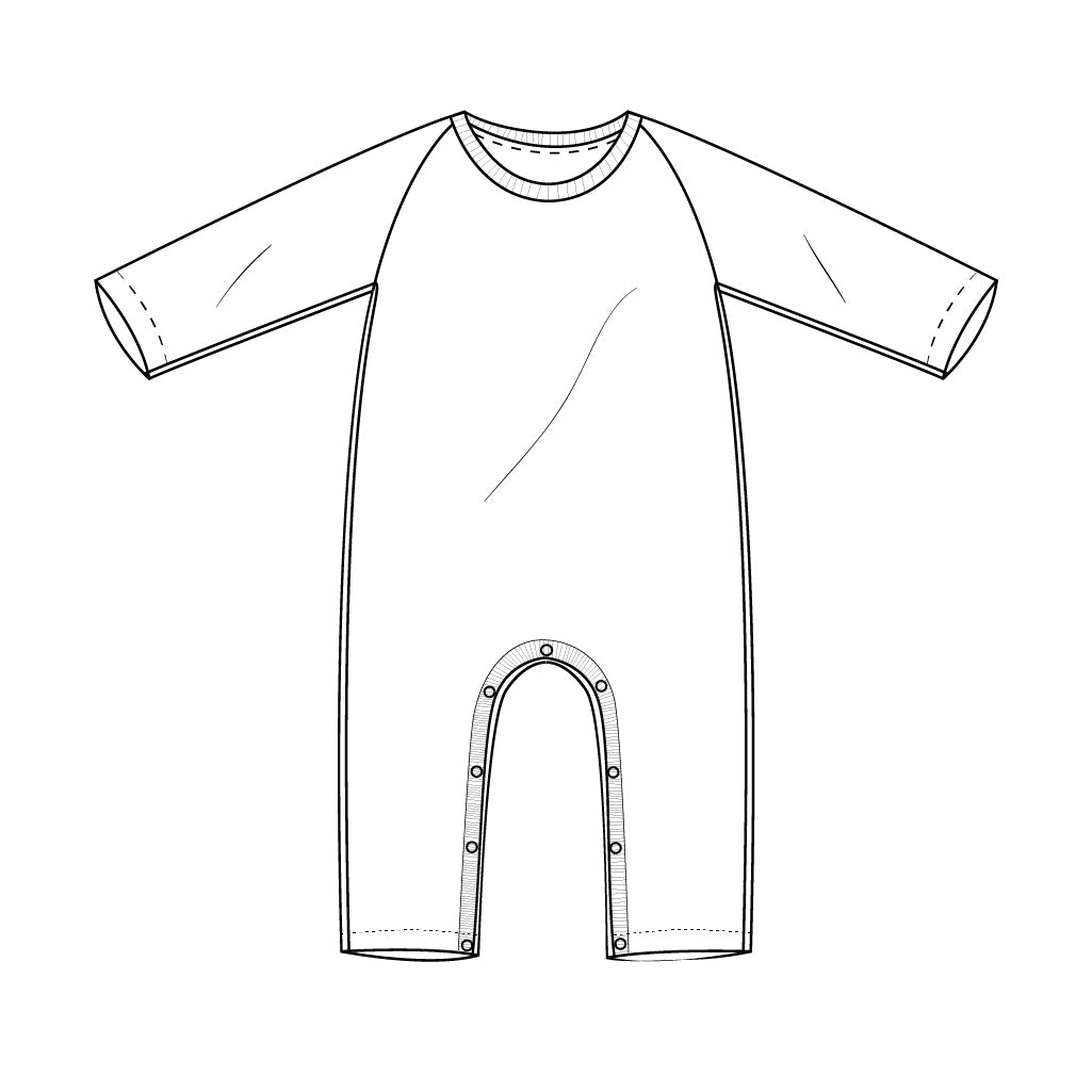 raglan coverall : 76