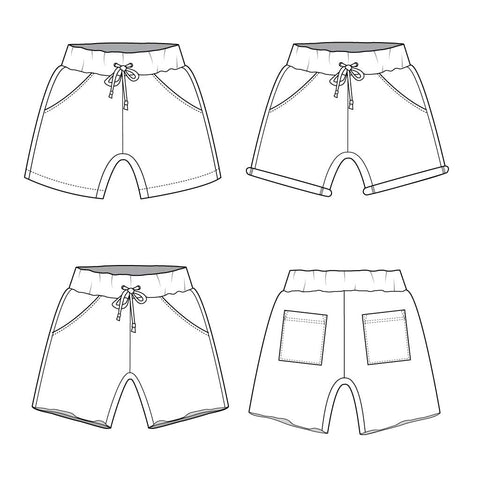 shorts tech sketch