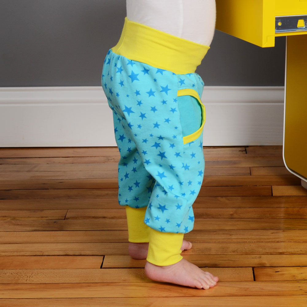 faux-pocket pants : 6