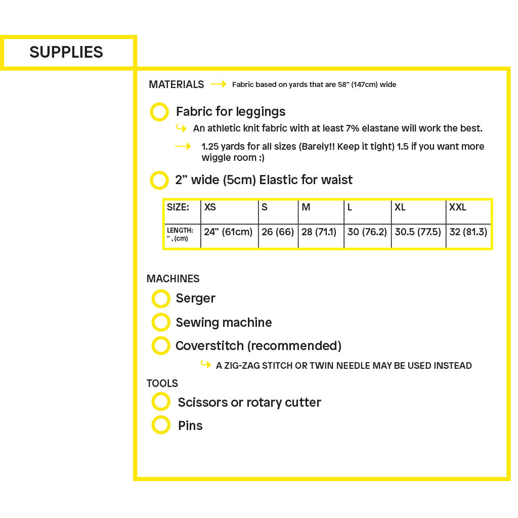 athletic leggings : SS29