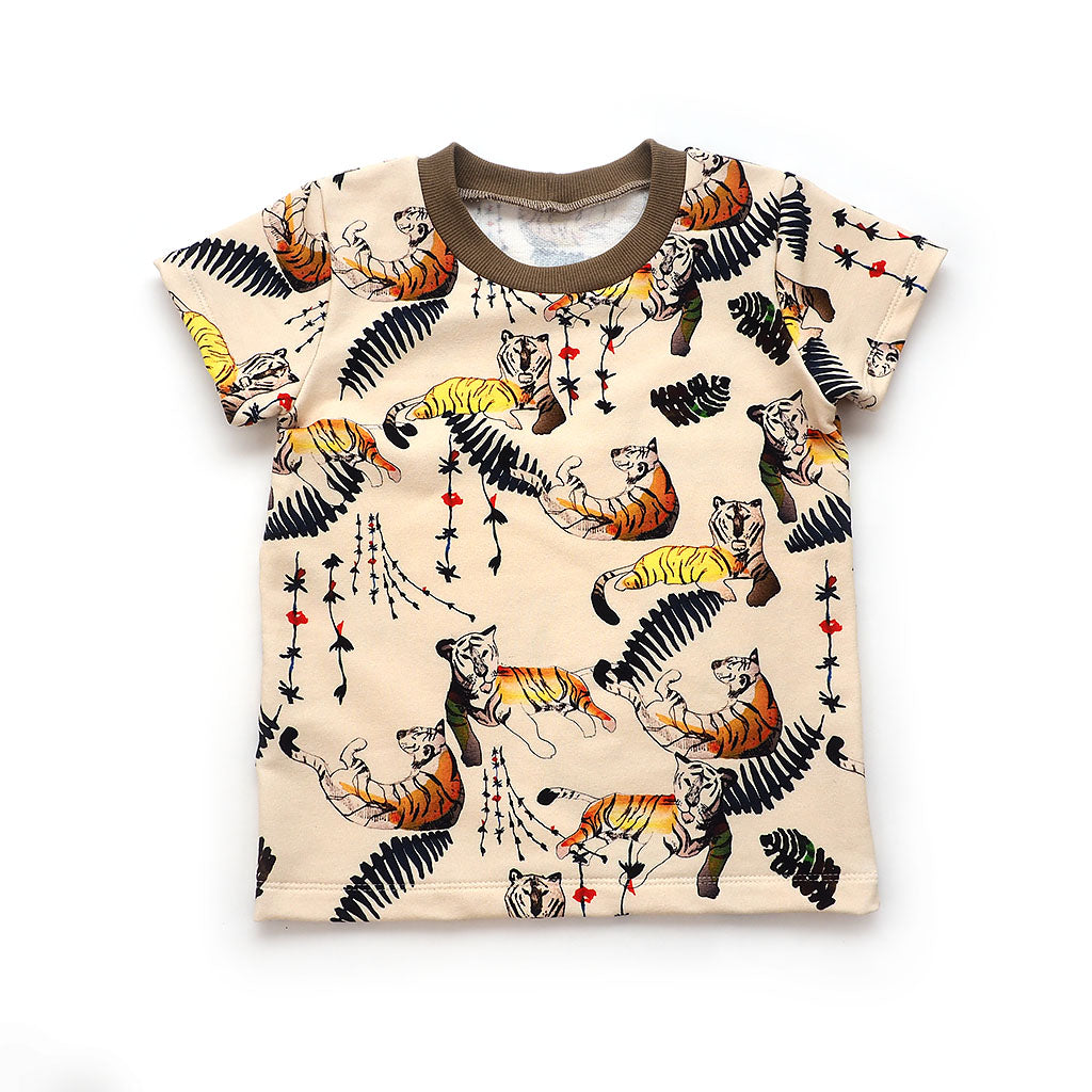 crew neck tee : K001