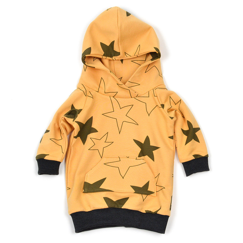 NUNUNU star sweatshirt orange NUNUNU star sweatshirt orange